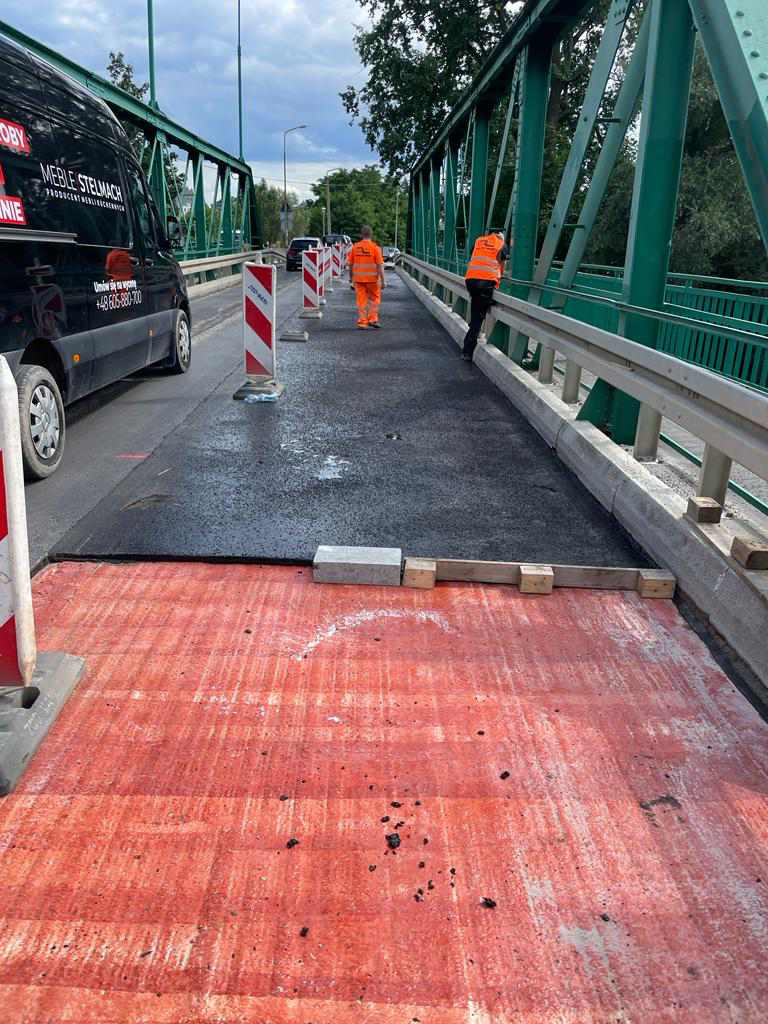 Trwają prace na moście Marszowickim. Powinny zakończyć się w ciągu dwóch tygodni