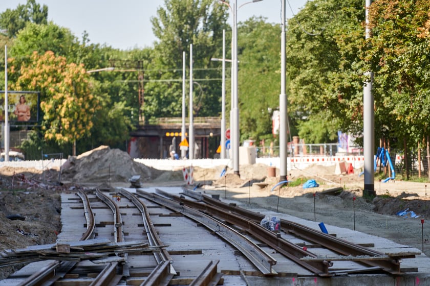 Przebudowa placu Staszica i ulicy Pomorskiej w sierpniu 2023 roku