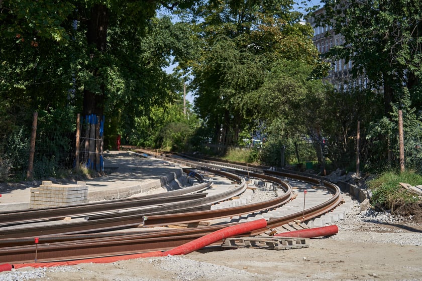 Przebudowa placu Staszica i ulicy Pomorskiej w sierpniu 2023 roku