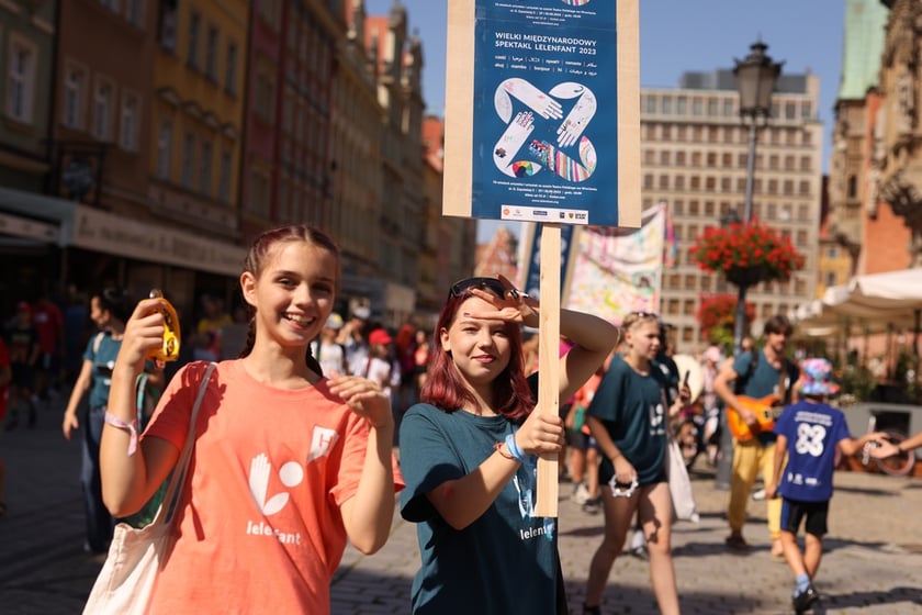 Parada "Wszyscy za mną" w ramach projektu Lelenfant&nbsp;