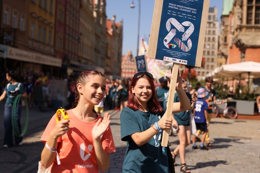 Parada "Wszyscy za mną" w ramach projektu Lelenfant&nbsp;