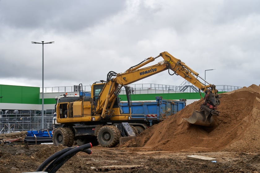 Budowa przystanku kolejowego w Mirkowie