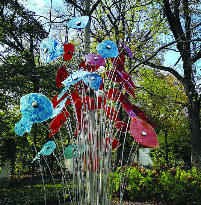 10.&nbsp;Alatus &ndash; Monika Rubaniuk, dziedziniec hotelu PURO, ul.&nbsp;Pawła Włodkowica 6