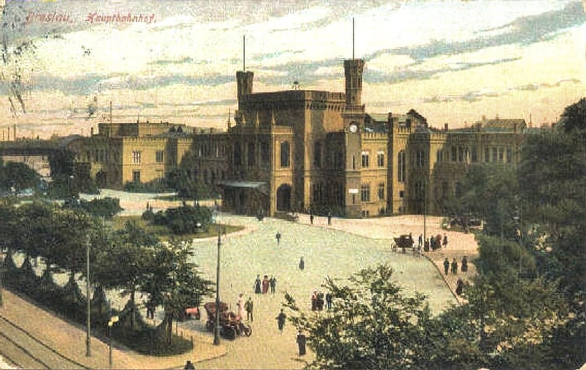 Ul. Piłsudskiego we Wrocławiu na początku XX wieku