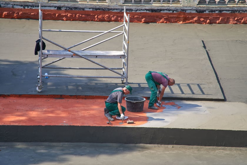 Bastion Sakwowy (Wzgórze Partyzantów) w remoncie we wrześniu 2023 roku