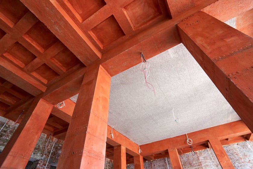 Bastion Sakwowy (Wzgórze Partyzantów) w remoncie we wrześniu 2023 roku