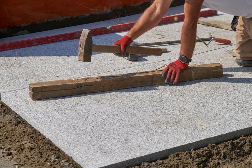 Bastion Sakwowy (Wzgórze Partyzantów) w remoncie we wrześniu 2023 roku