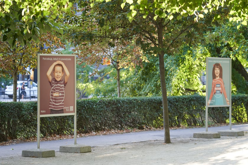 Wystwa "Dzieci&rdquo; na Promenadzie Staromiejskiej