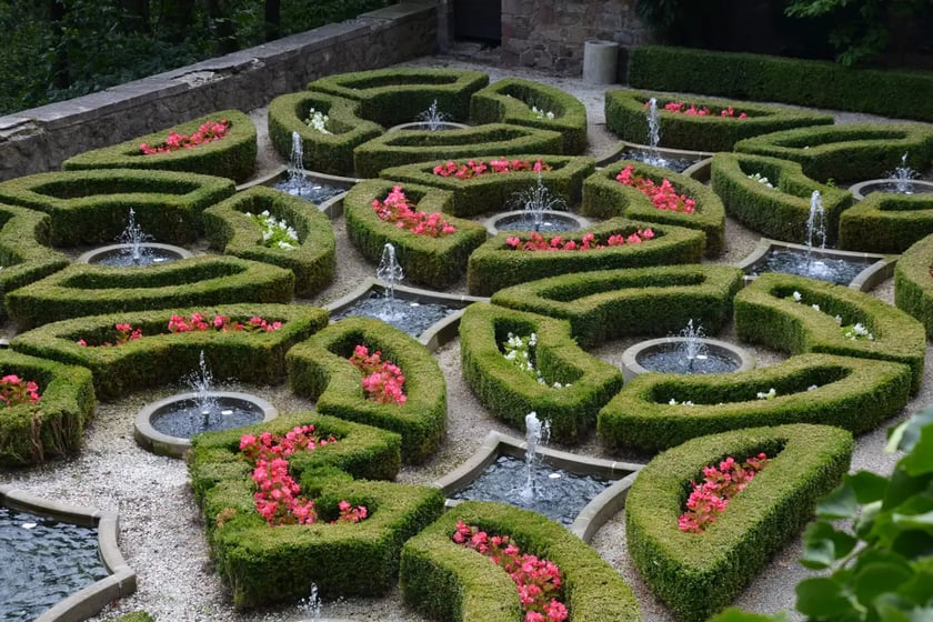 Ogrody przy Zamku Książ