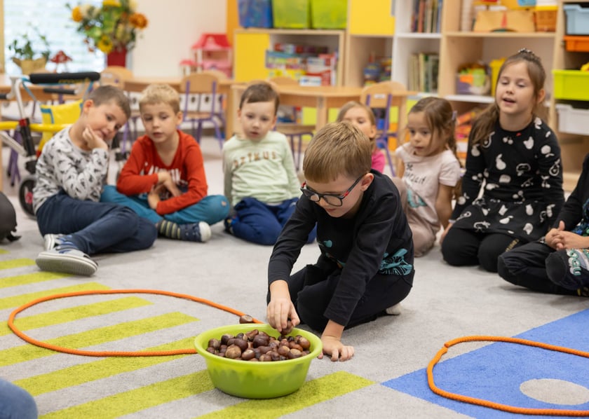 Dzień w przedszkolu na al. Hallera we Wrocławiu