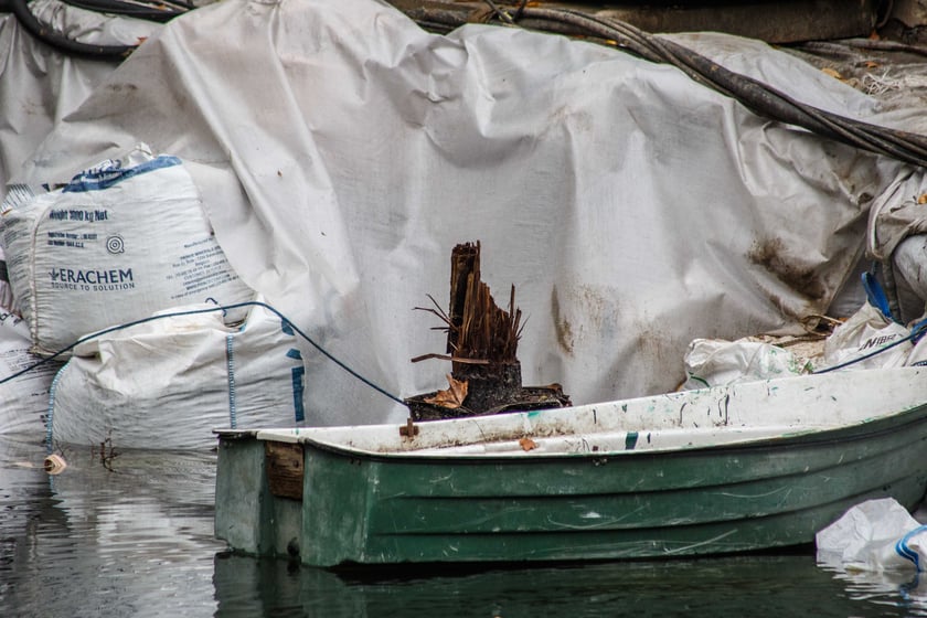 Trwają prace przy palowaniu podstawy kładki św. Antoniego