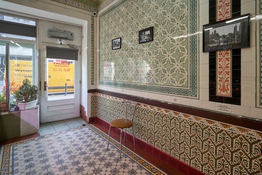 Sklep mięsny przy Traugutta z zabytkowym wnętrzem