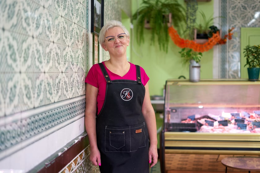 Na zdjęciu pani Danuta