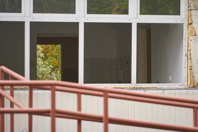 Wyburzanie budynku po przychodni Practimed, 24 października 2023