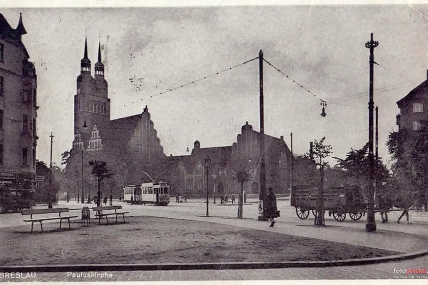 Kości&oacute;ł św. Pawła, lata 30. XX w.