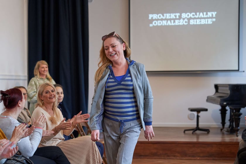 Pokaz mody - finał projektu "Odnaleźć siebie"