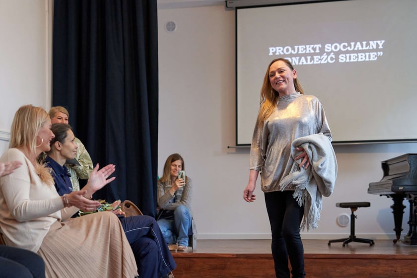 Pokaz mody - finał projektu "Odnaleźć siebie"