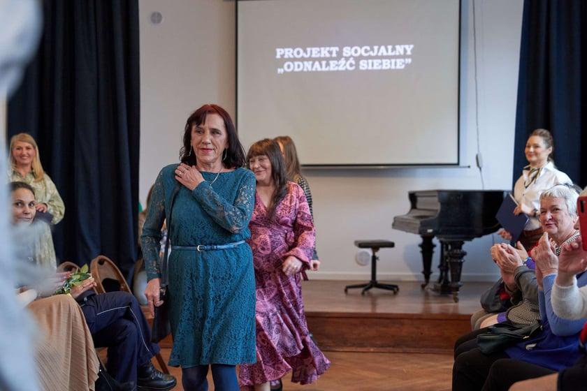 Pokaz mody - finał projektu "Odnaleźć siebie"