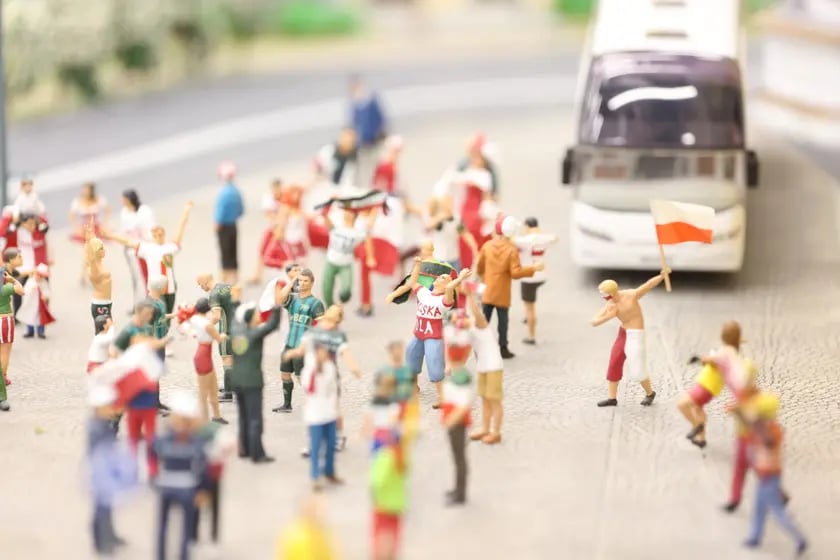 Sceny z życia Kolejkowa