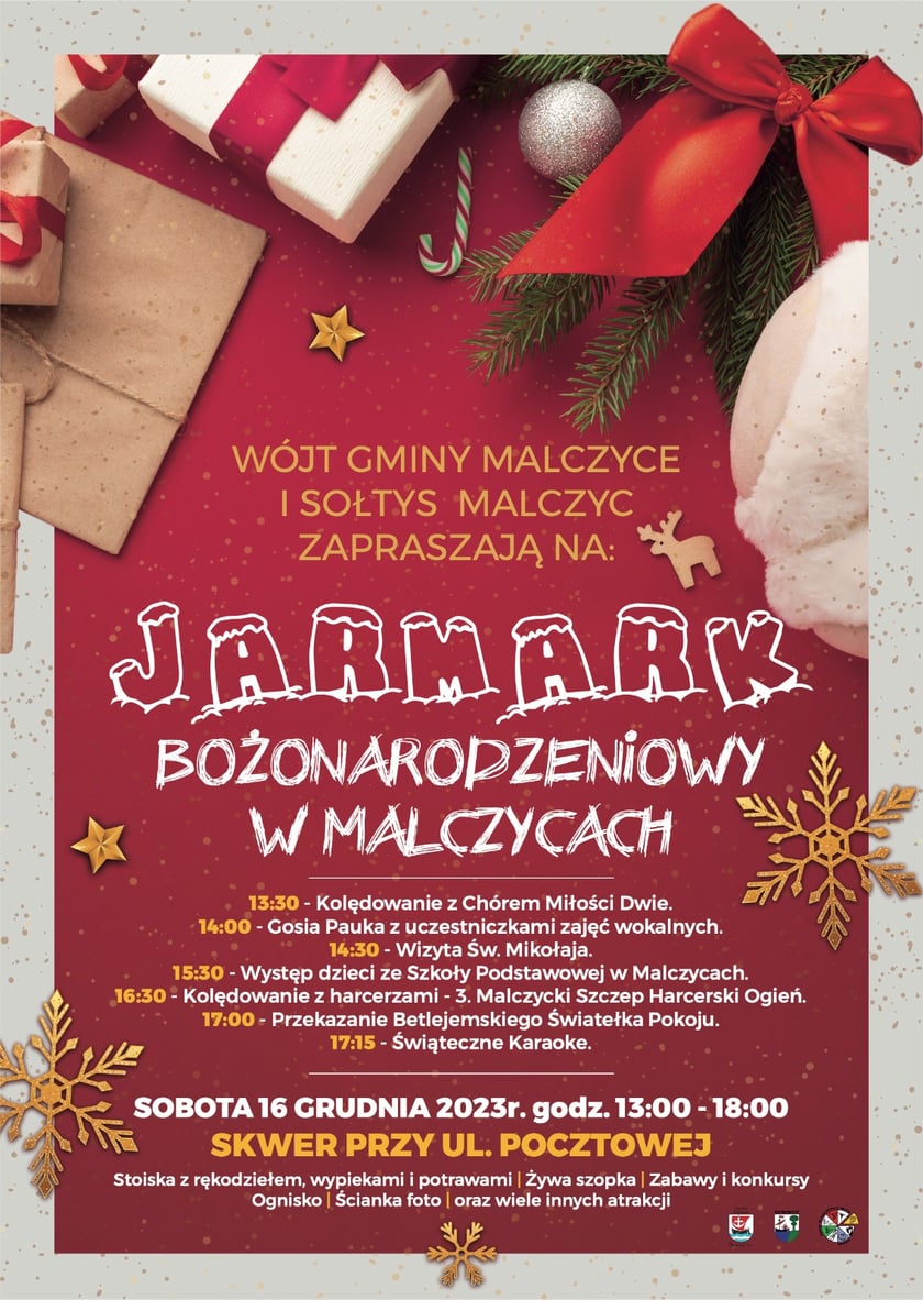 Program jarmarku świątecznego