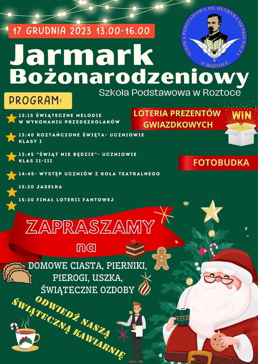 Program jarmarku świątecznego
