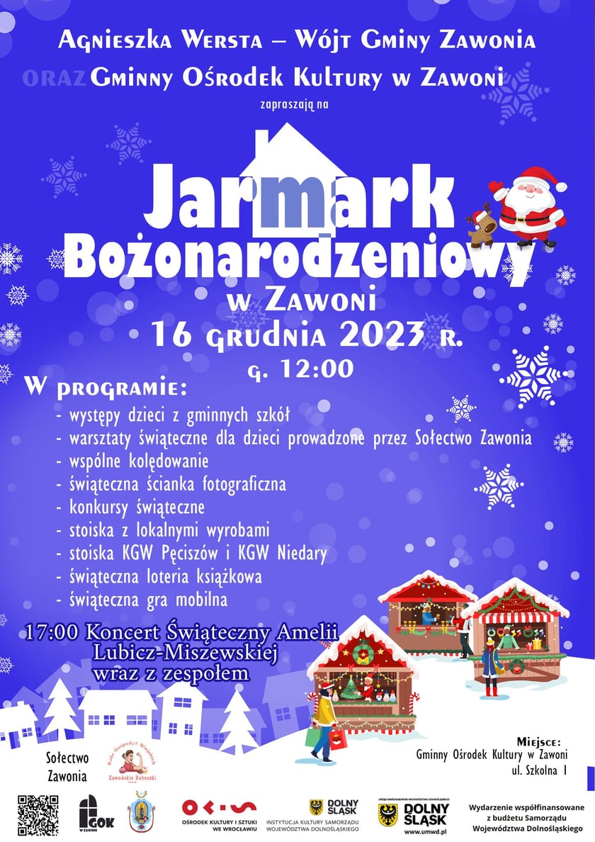 Program jarmarku świątecznego