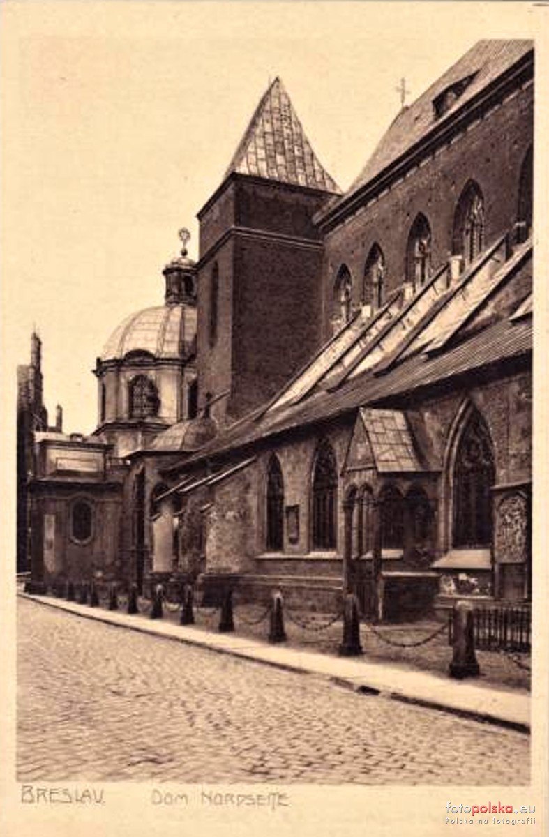 Ostrów Tumski 100 lat temu