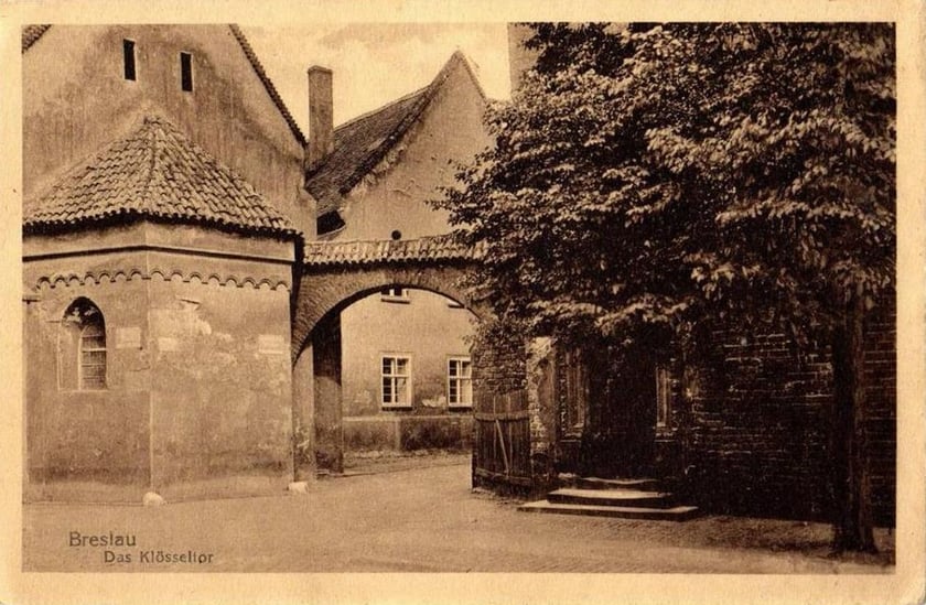 Ostrów Tumski 100 lat temu