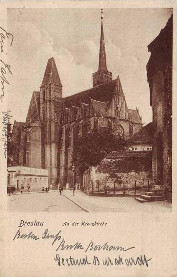 Ostrów Tumski 100 lat temu