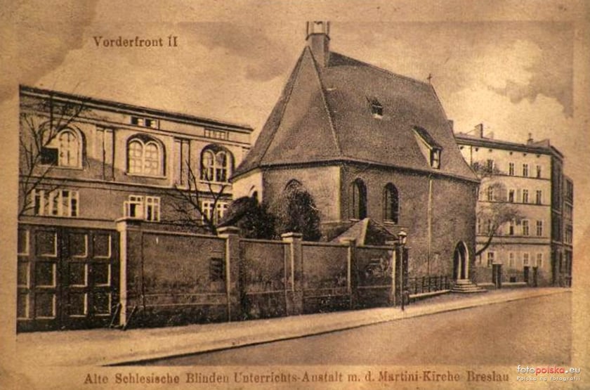 Ostrów Tumski 100 lat temu