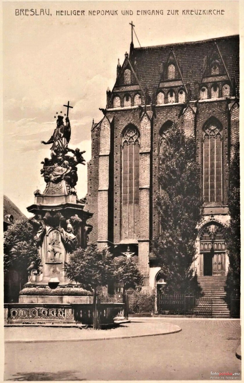 Ostrów Tumski 100 lat temu