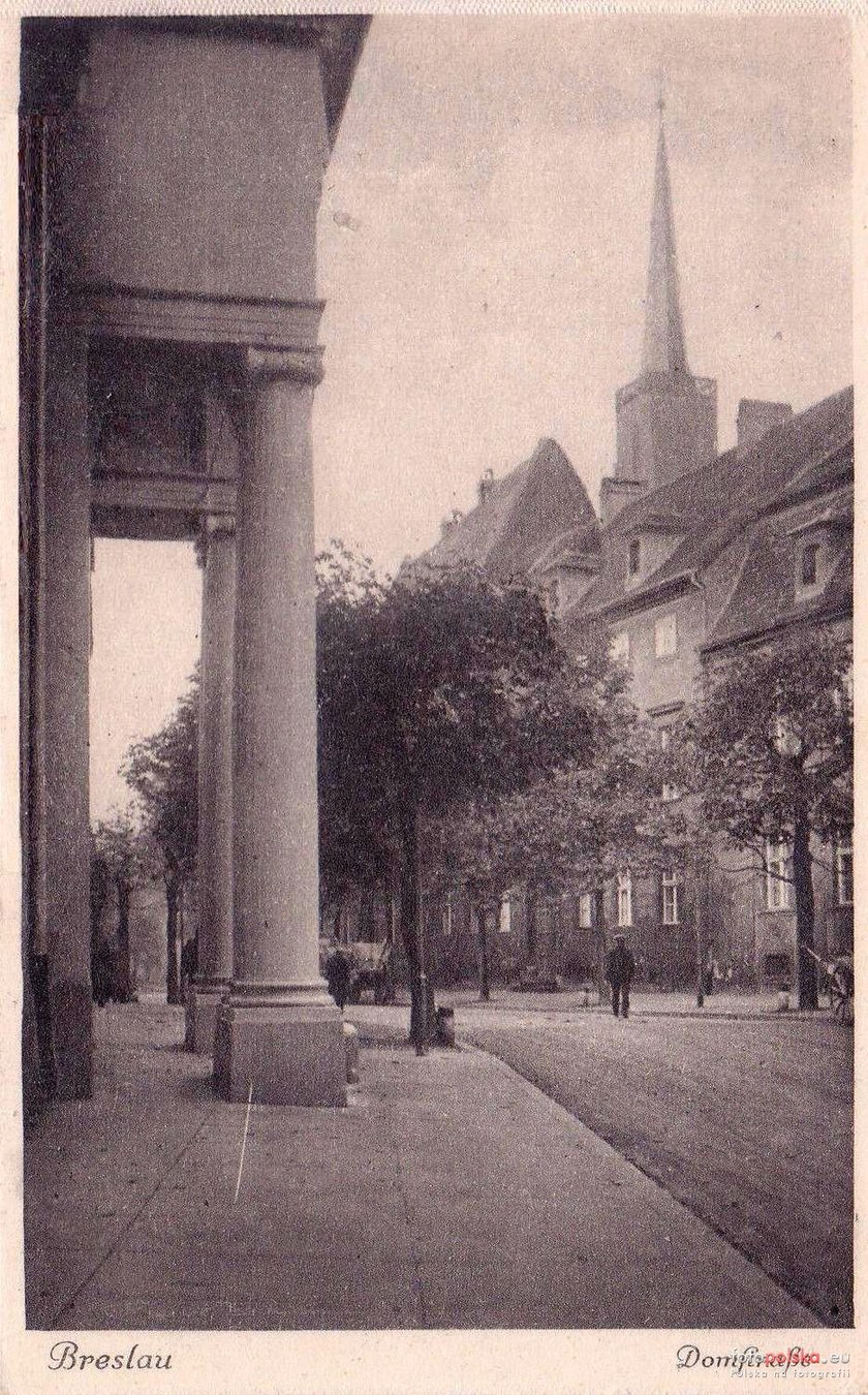 Ostrów Tumski 100 lat temu