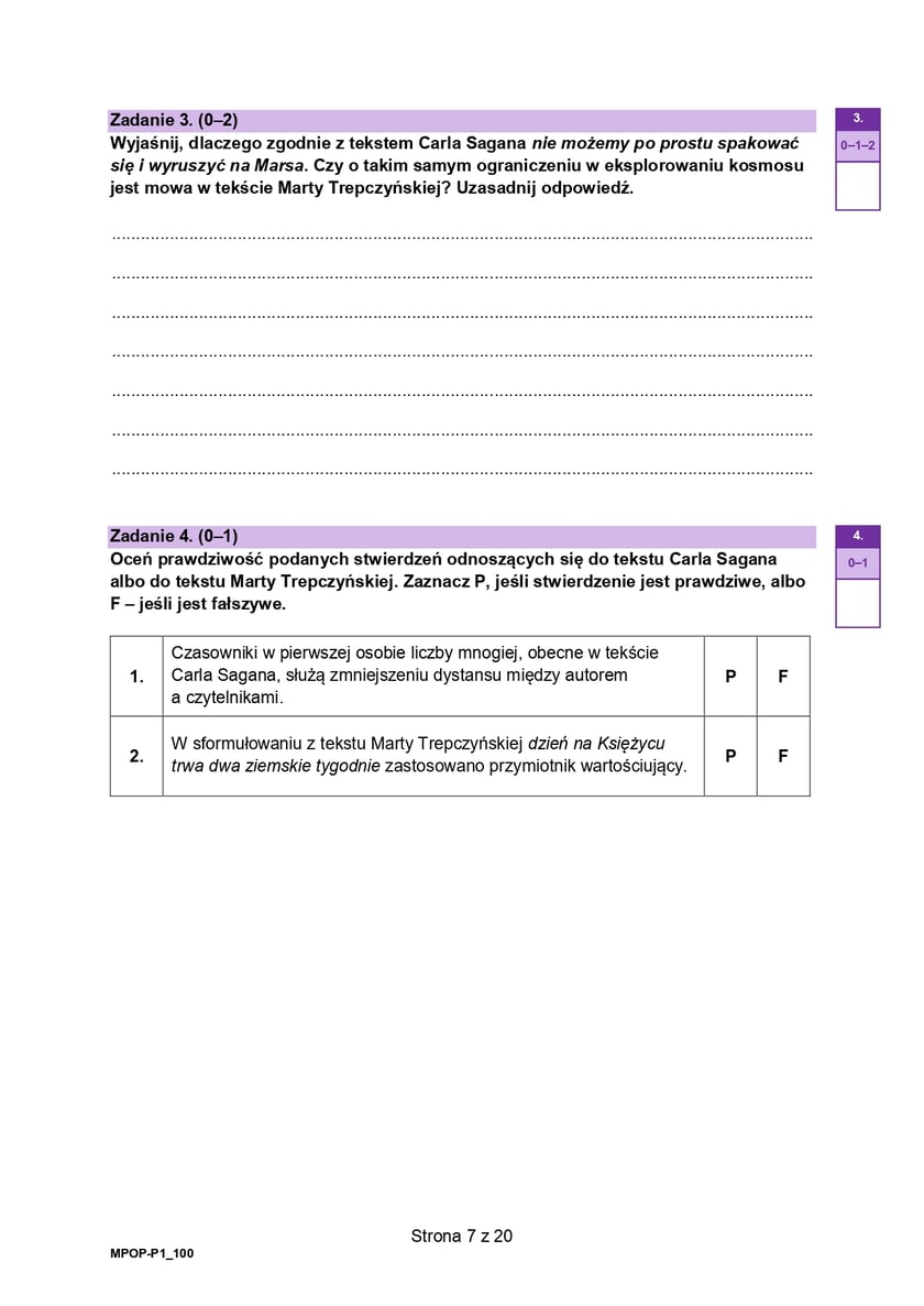 Matura 2025 z polskiego z CKE. Arkusz - poziom podstawowy