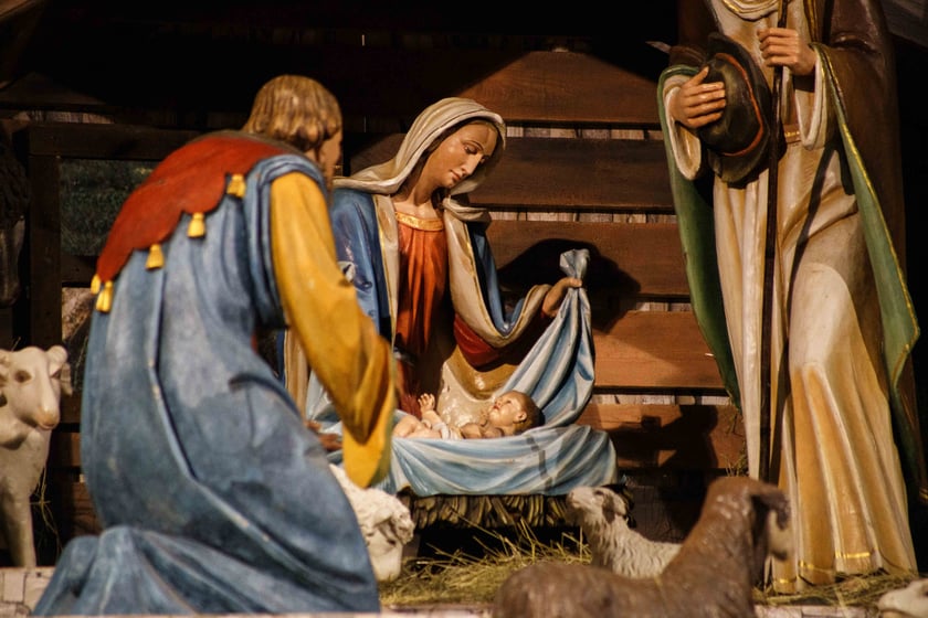 Największa szopka naturalnych rozmiarów u Ojców Franciszkanów