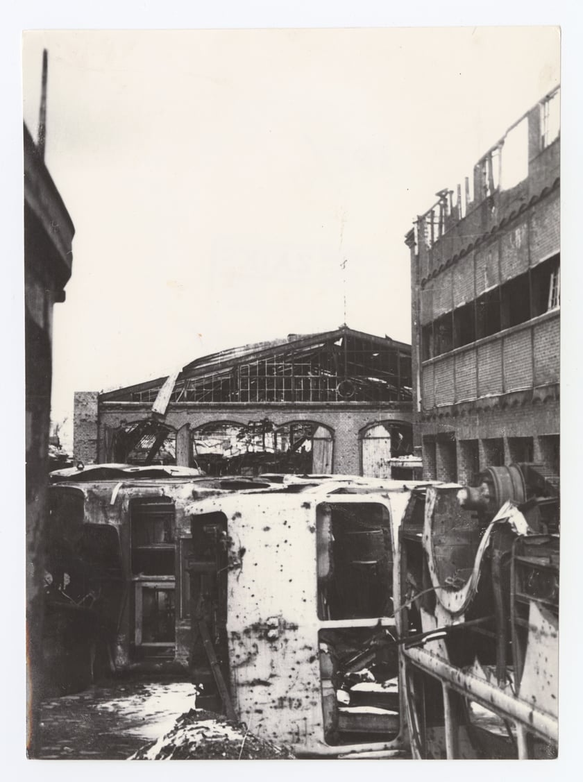 Budynki kolejowe, 1949