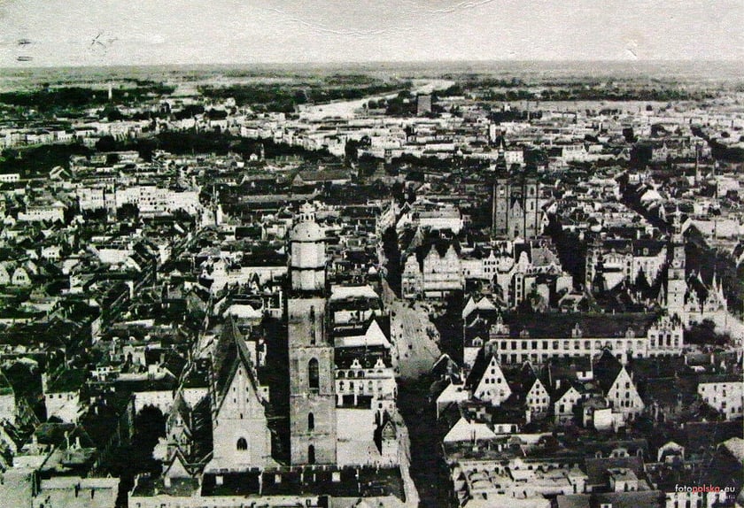 Lata 1925-1930, Stare Miasto widziane od zachodniej strony.