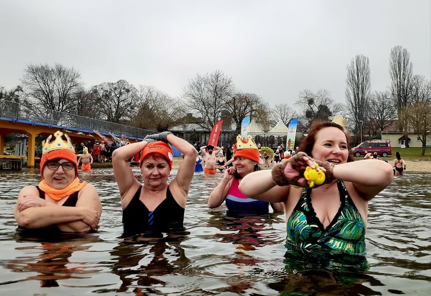 Królewskie morsowanie z okazji Święta Trzech Króli