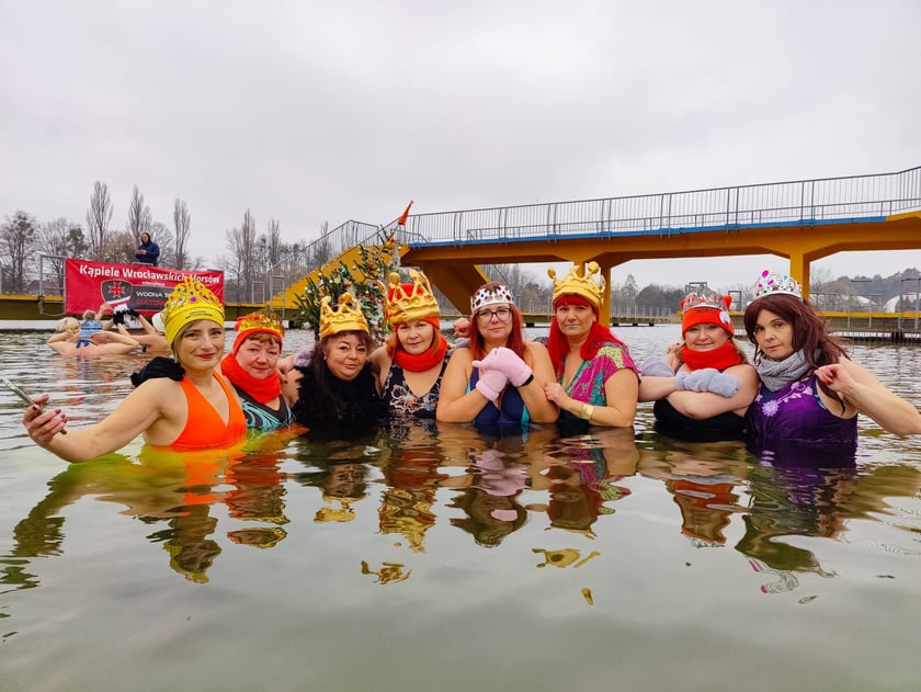 Królewskie morsowanie z okazji Święta Trzech Króli