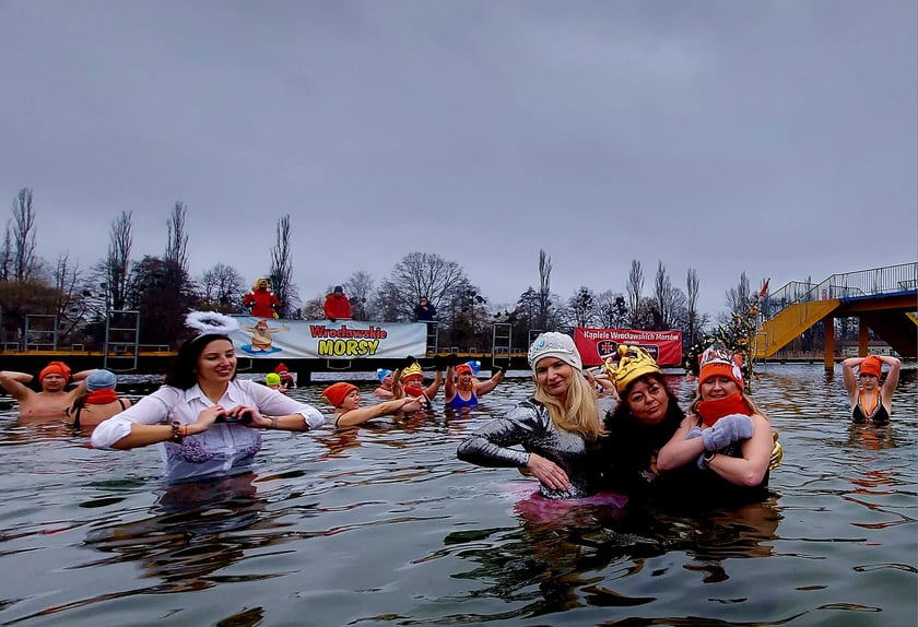 Królewskie morsowanie z okazji Święta Trzech Króli