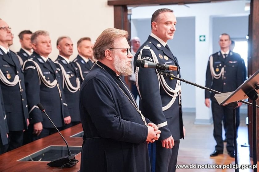 Ślubowanie nowych dolnośląskich policjantów we Wrocławiu
