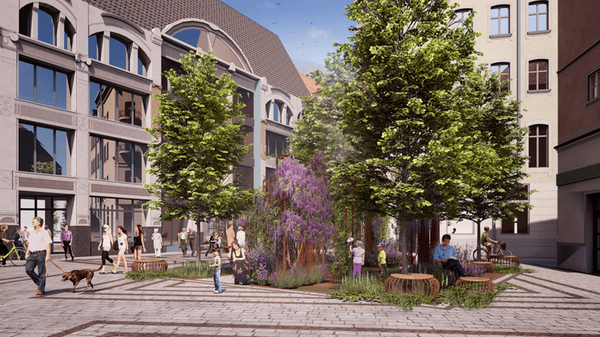 Ul. Ruska, wizualizacje nowego zagospodarowania ulicy