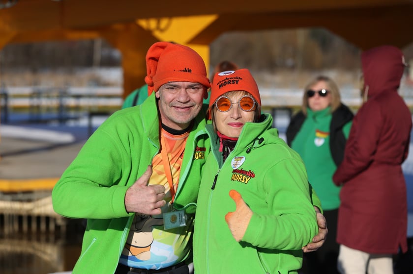 Wrocławskie Morsy świętują Dzień Babci i Dziadka