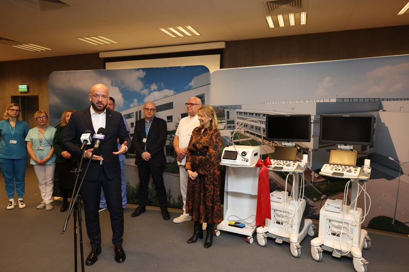 Nowy sprzęt medyczny w szpitalu im. Marciniaka