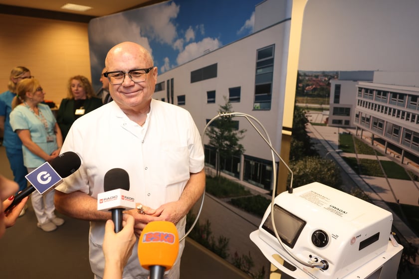 Nowy sprzęt medyczny w szpitalu im. Marciniaka