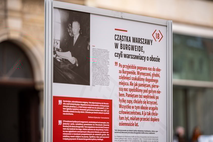 Wystawa Burgweide. Niemiecki obóz przejściowy i obóz pracy. Miejsce – ludzie - pamięć