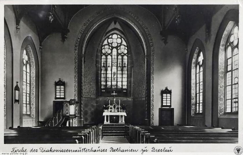 Tak kaplica wyglądała przed wojną. fot: fotopolska.eu