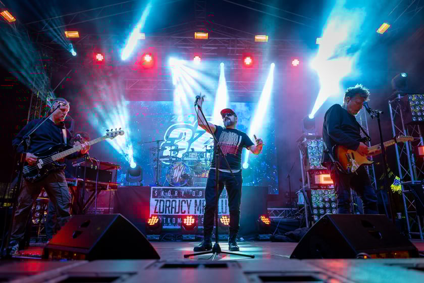 Zdjęcia z koncertów granych podczas WOŚP na Rynku i w Starym Klasztorze