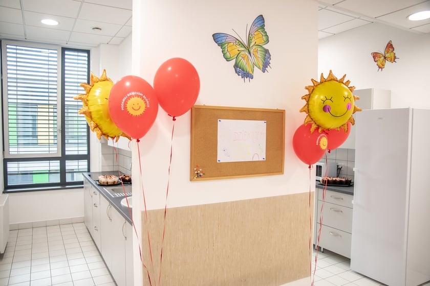 Udostępnienie pomieszczeń socjalnych dla rodziców w Przylądku Nadziei