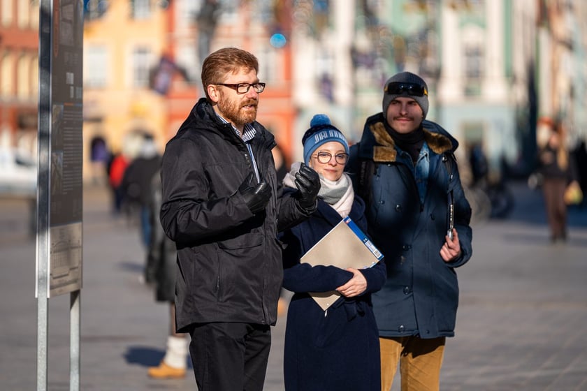 Wernisaż wystawy Wrocławski Węzeł Wodny, ul. Świdnicka (29 stycznia 2024)