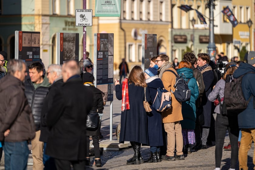 Wernisaż wystawy Wrocławski Węzeł Wodny, ul. Świdnicka (29 stycznia 2024)